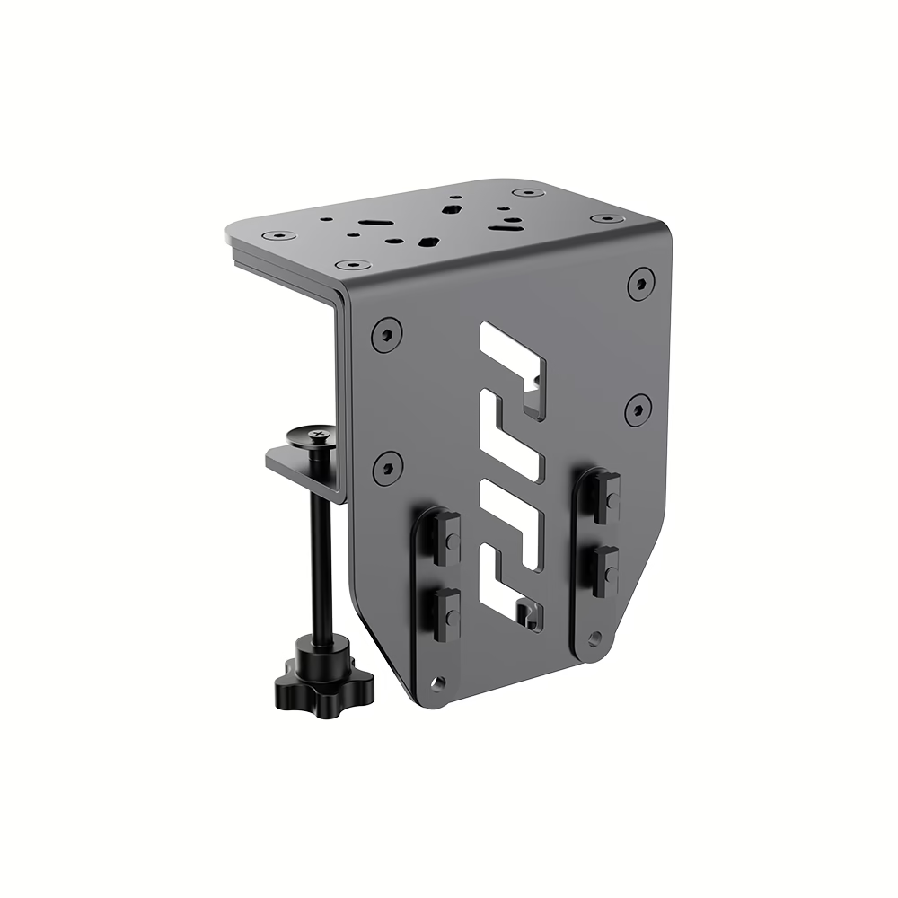 MOZA Flight Base Table Clamp - achteraanzicht met t-nuts
