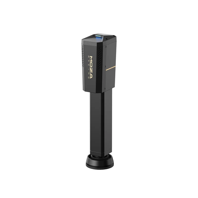 MOZA HMA150 Haptic Motion System - actuator rechter vooraanzicht met MOZA logo