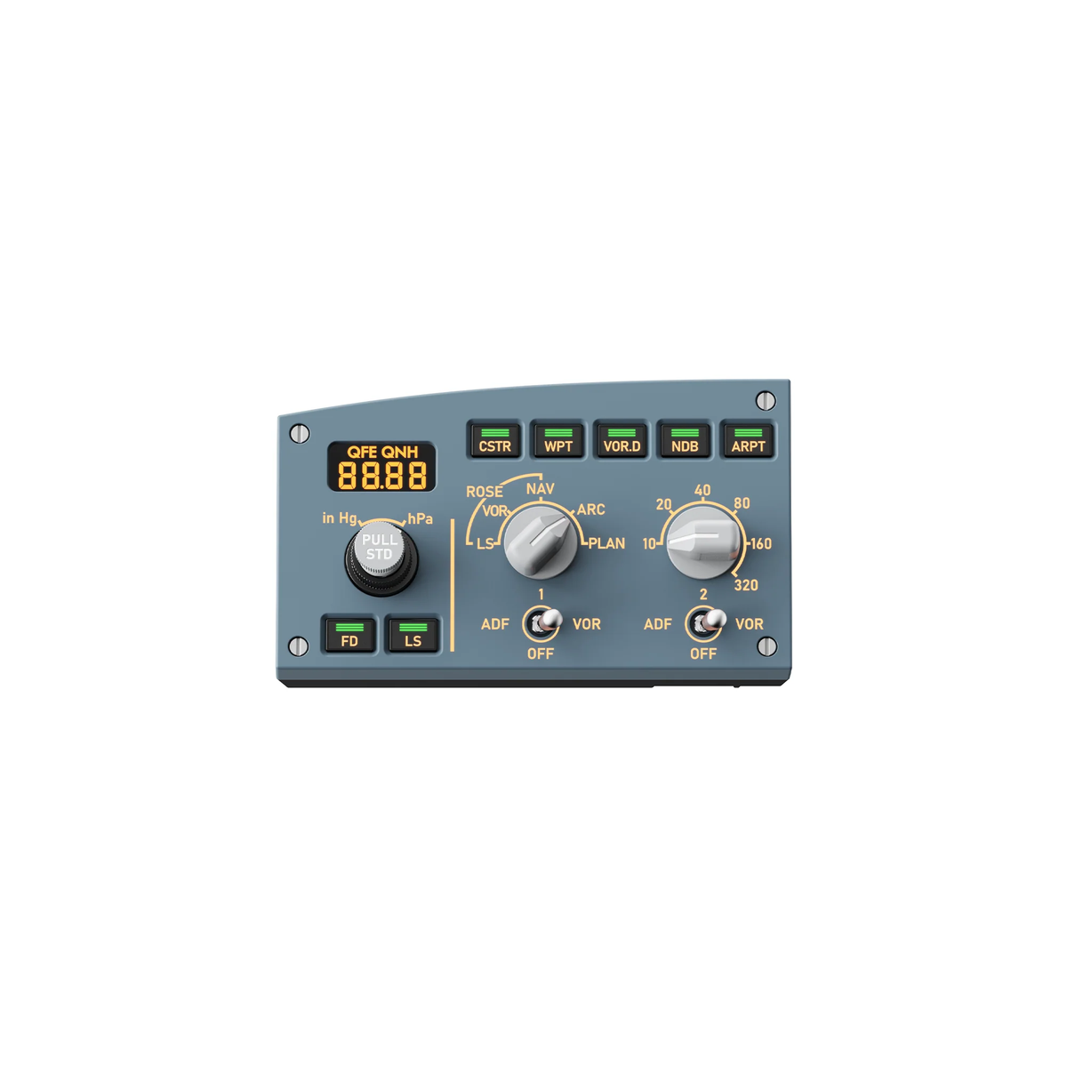 MOZA MA3F Electronic Flight Control Module - Left - vooraanzicht