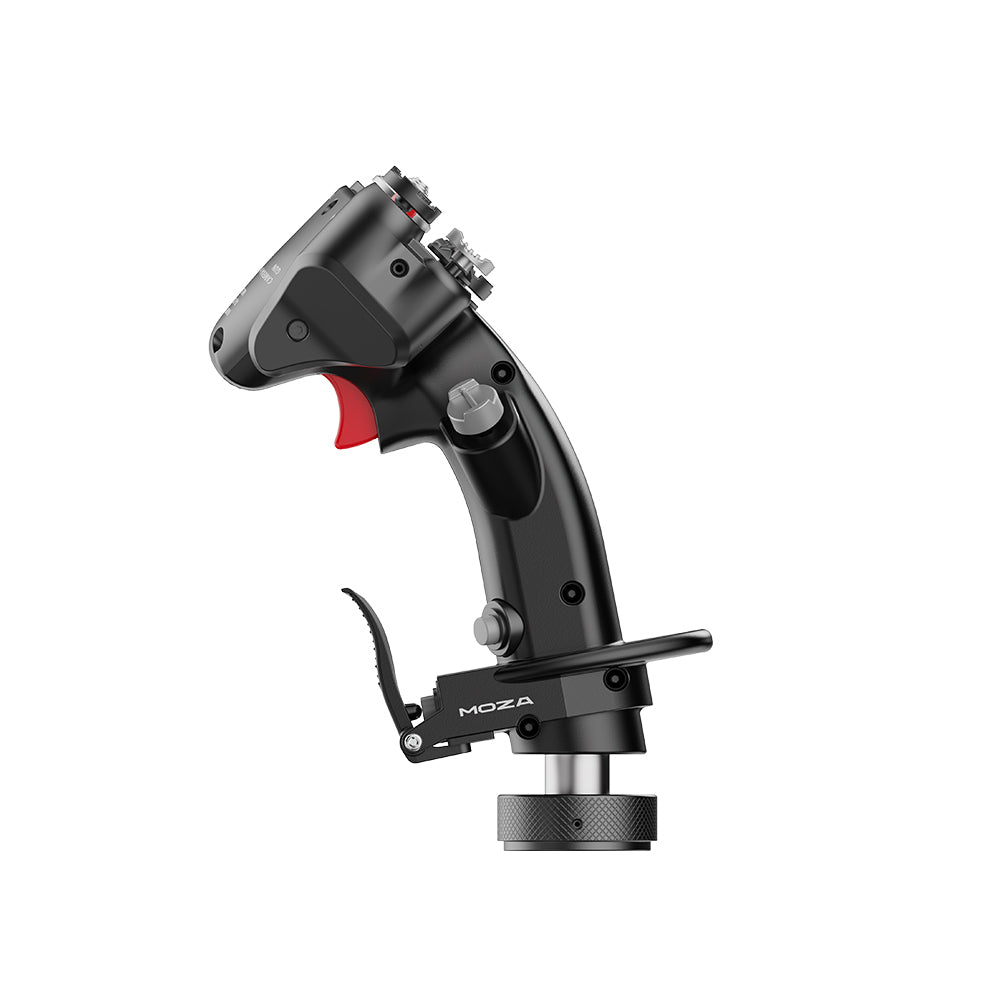 MOZA MH16 Flightstick - linker zijaanzicht