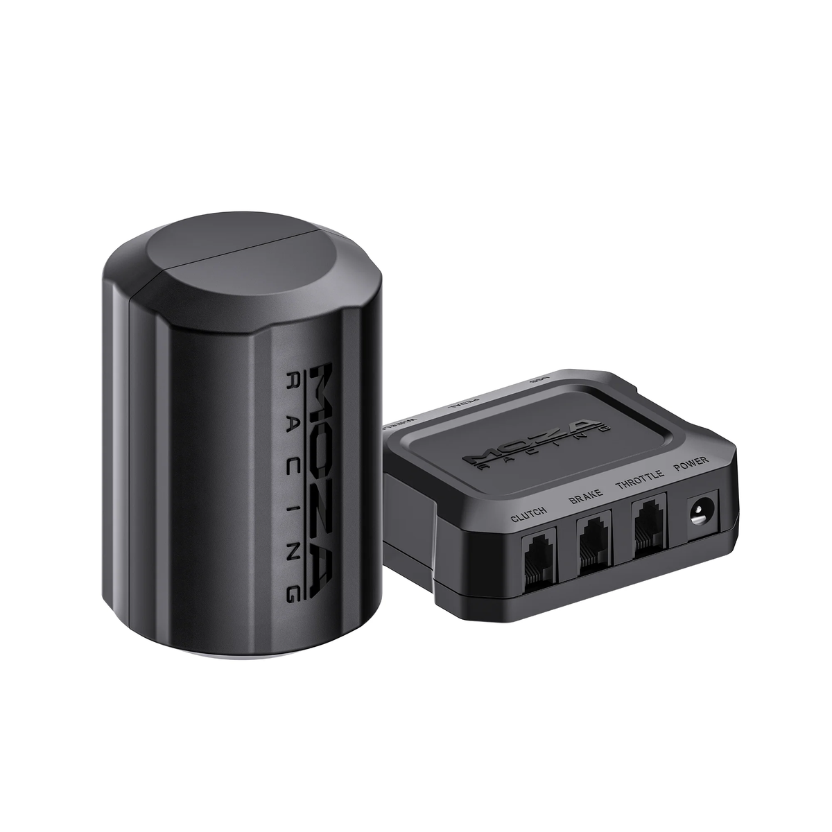 MOZA Pedal Haptic Feedback Kit - overzicht met motor en controlbox