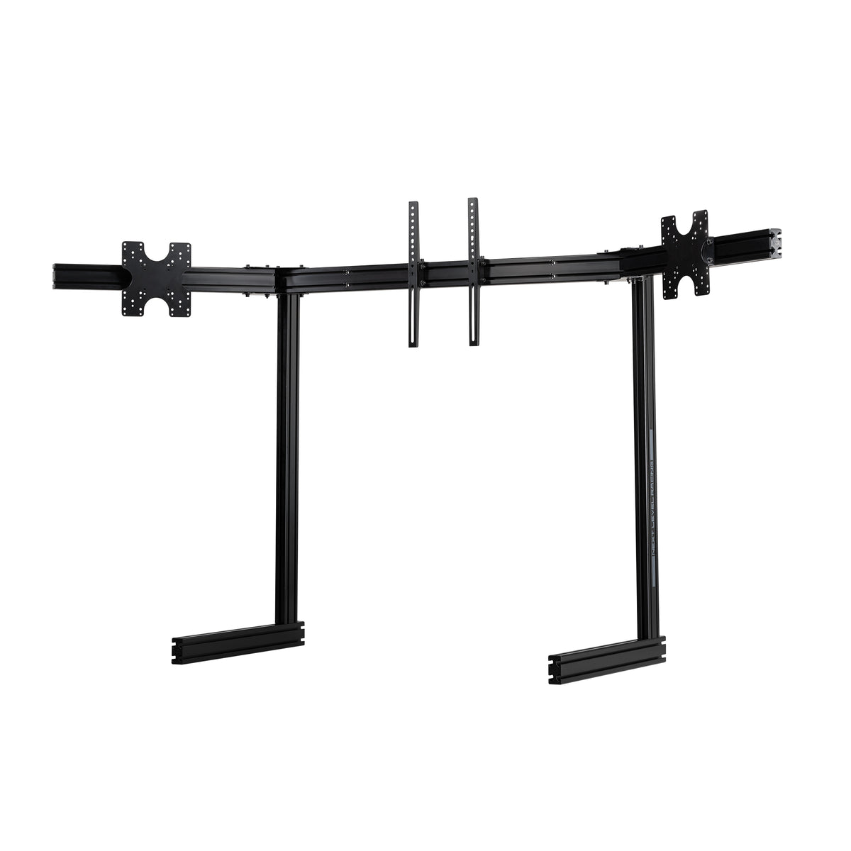 Next Level Racing Elite Free Standing Triple Monitor Stand – Black Edition - rechter vooraanzicht