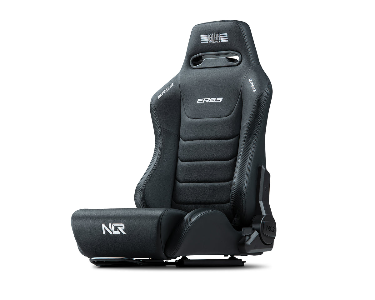 Next Level Racing ERS3 Sim Racing Seat - linker vooraanzicht