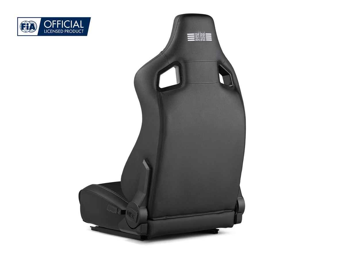 Next Level Racing ERS4 Sim Racing Seat- PU Leather & Suede Edition - achter aanzicht