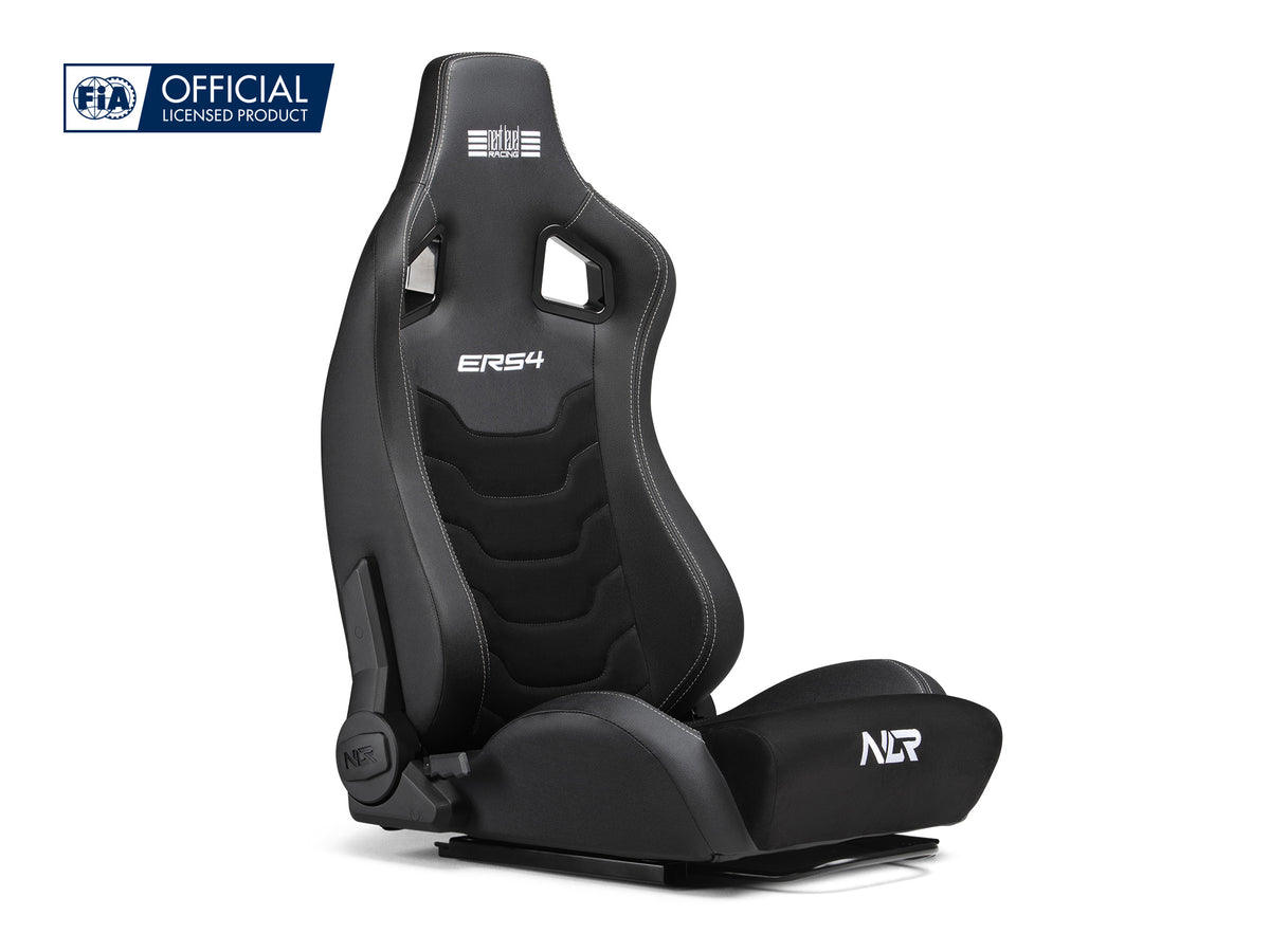 Next Level Racing ERS4 Sim Racing Seat- PU Leather & Suede Edition - rechter vooraanzicht