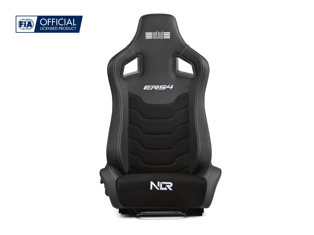 Next Level Racing ERS4 Sim Racing Seat- PU Leather & Suede Edition - vooraanzicht