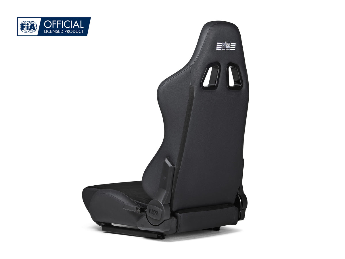 Next Level Racing ERS5 Sim Racing Seat- PU Leather & Suede Edition - achteraanzicht