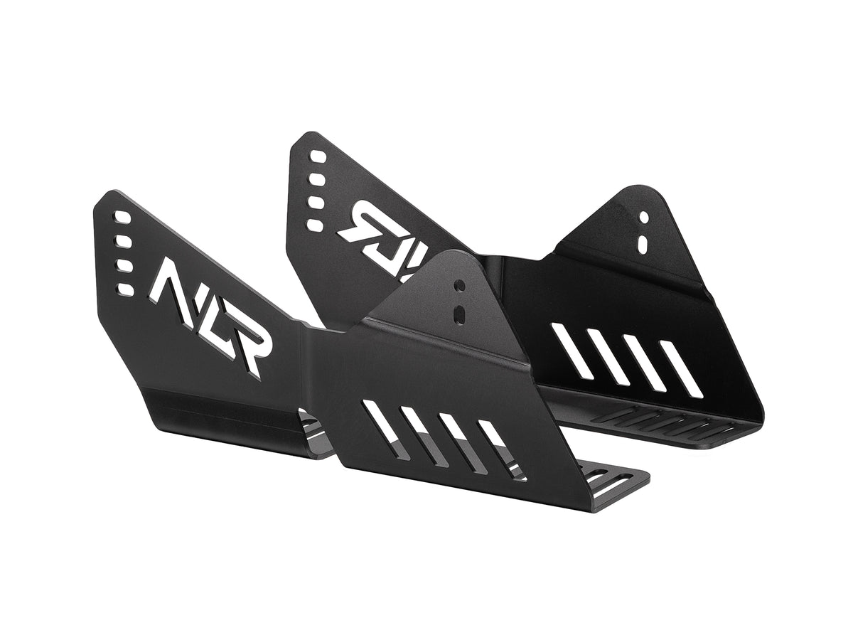 Next Level Racing ES3 Elite Sim Racing Seat – Fiberglass Edition - Black - inbegrepen stoelbeugels