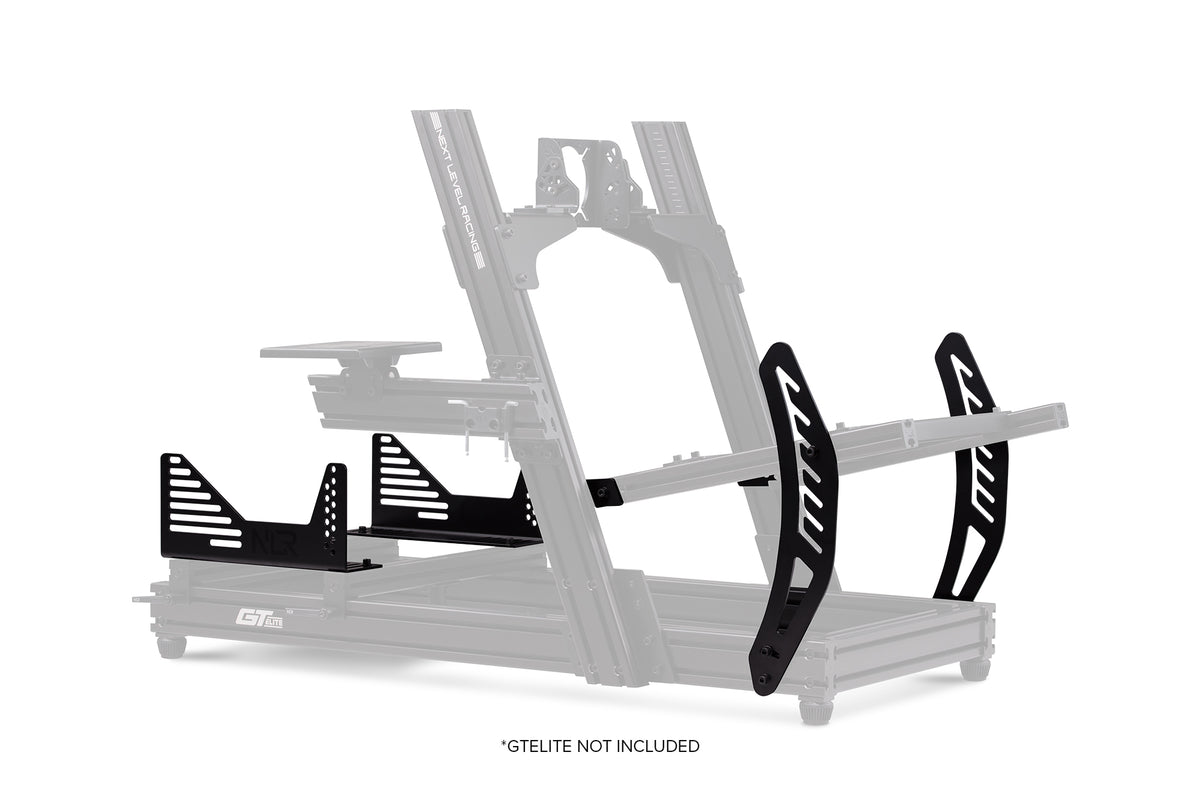 Next Level Racing Elite Formula Upgrade Kit - preview gemonteerd op een GT Elite Front & Side Mount Edition