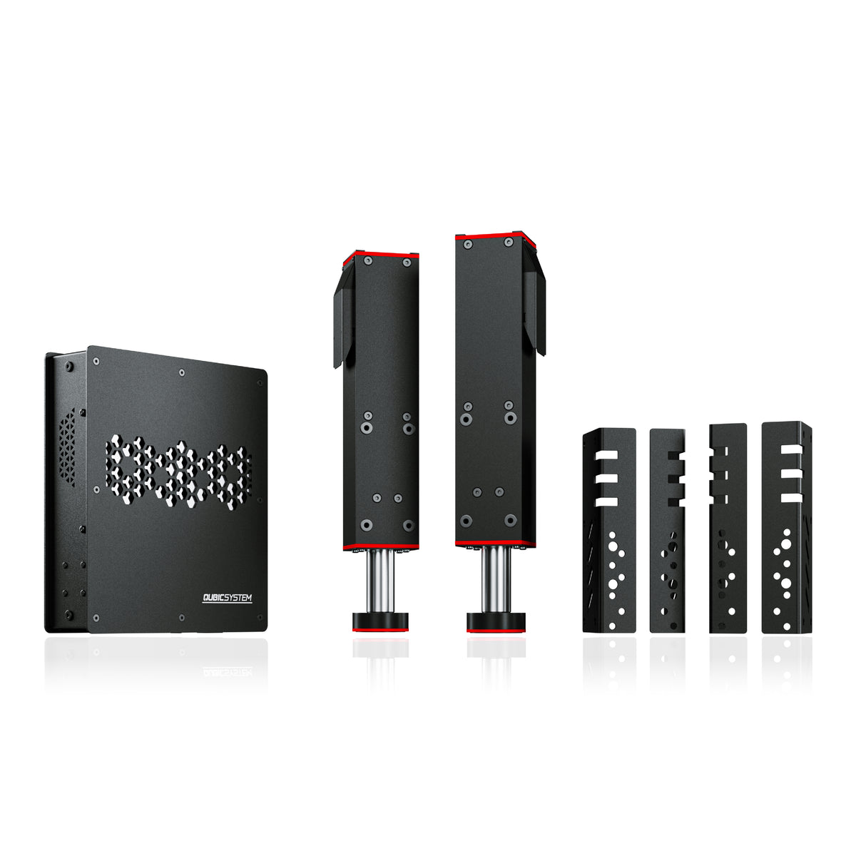 Qubic System QS-220 motion system 2 DOF intro set incl. 2 linear actuators and upgrade set to 3 dof