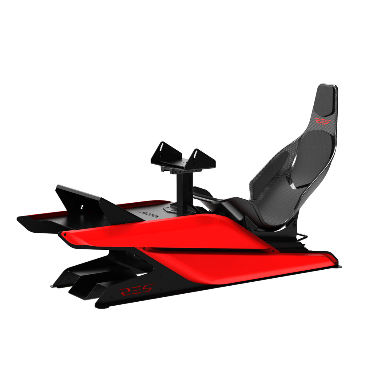 Res-Tech X1 Cockpit - rood zijaanzicht