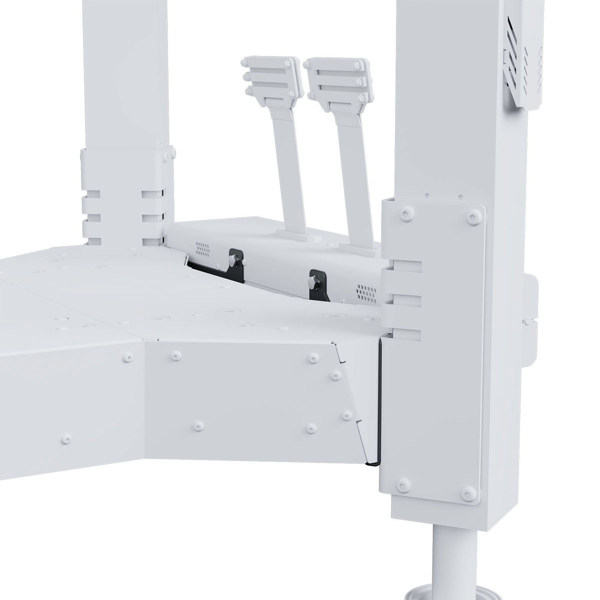 Qubic System - QS-BT1: Installation kit for QS-CH2 - close-up preview op het QS-CH2 platform