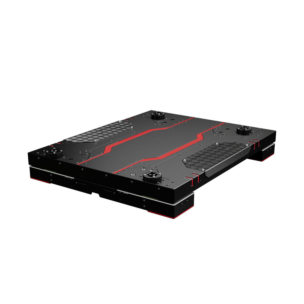 Qubic System - QS-CH2 2 DOF traction loss platform - zijaanzicht
