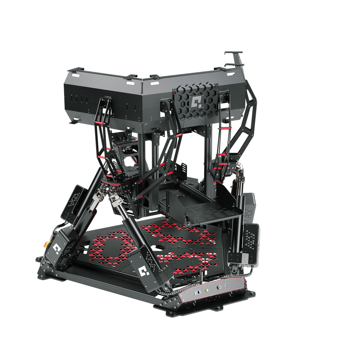 Qubic System QS-S35 6 DOF motion system - zijaanzicht links