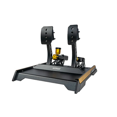 Conspit CPP EVO 2 Pedals - zijaanzicht met gaspedaal en hydraulisch rempedaal