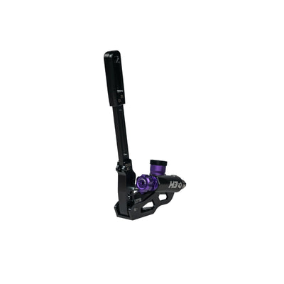 Conspit H3 Hydraulic Handbrake - zijaanzicht met hydraulisch mechanisme en verticale remhendel
