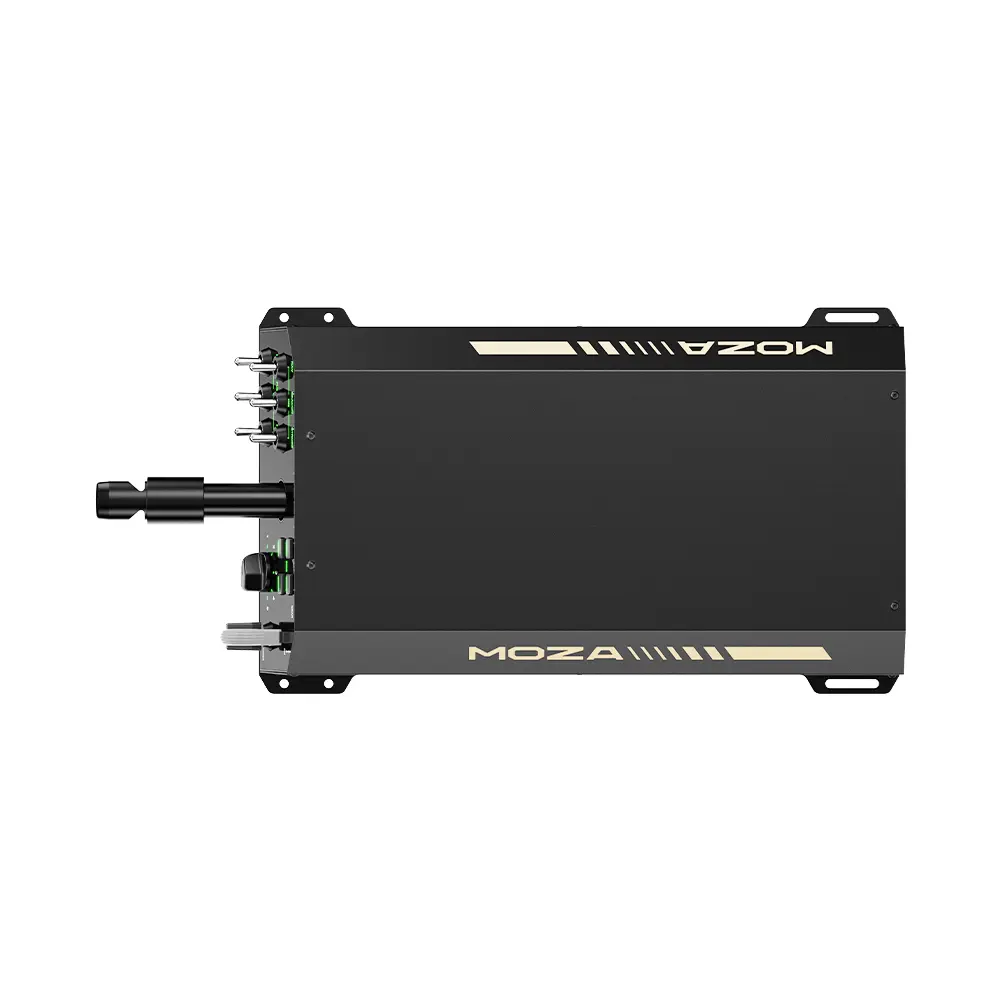 MOZA AY210 Force Feedback Yoke Base - bovenaanzicht met stuurkolom