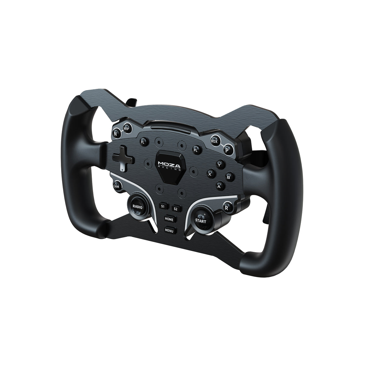 MOZA ES Formula Wheel Mod - preview gemonteerd op MOZA ES stuur