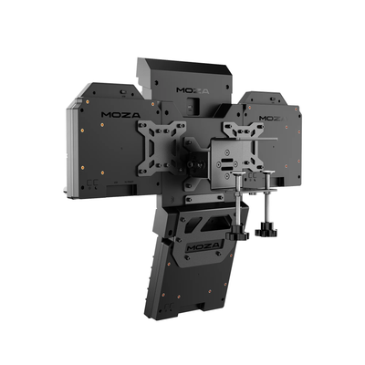 MOZA FMP18 Panel Bundle - achteraanzicht met montage gaten en beugel