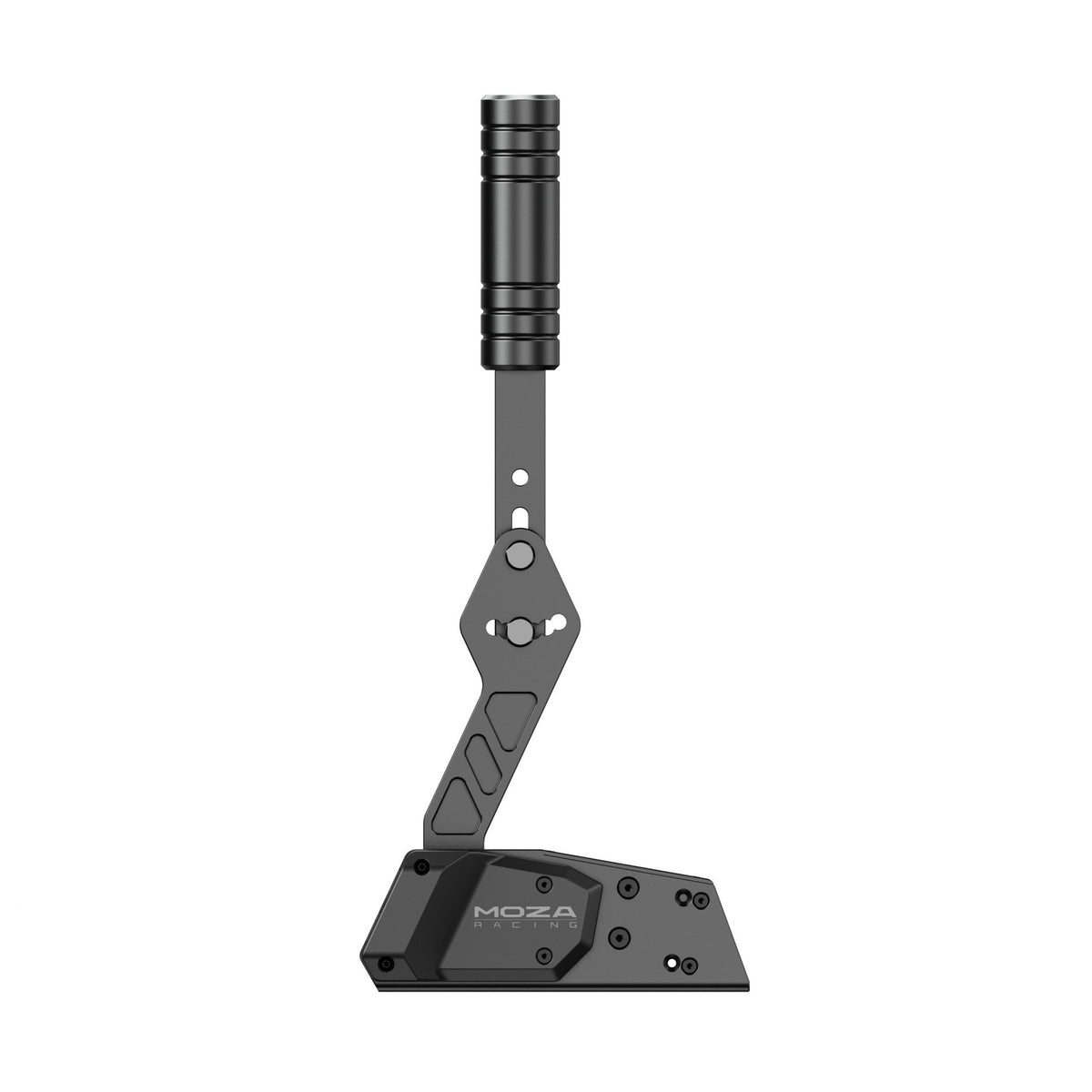 MOZA HBP Handbrake - linker zijaanzicht met MOZA logo