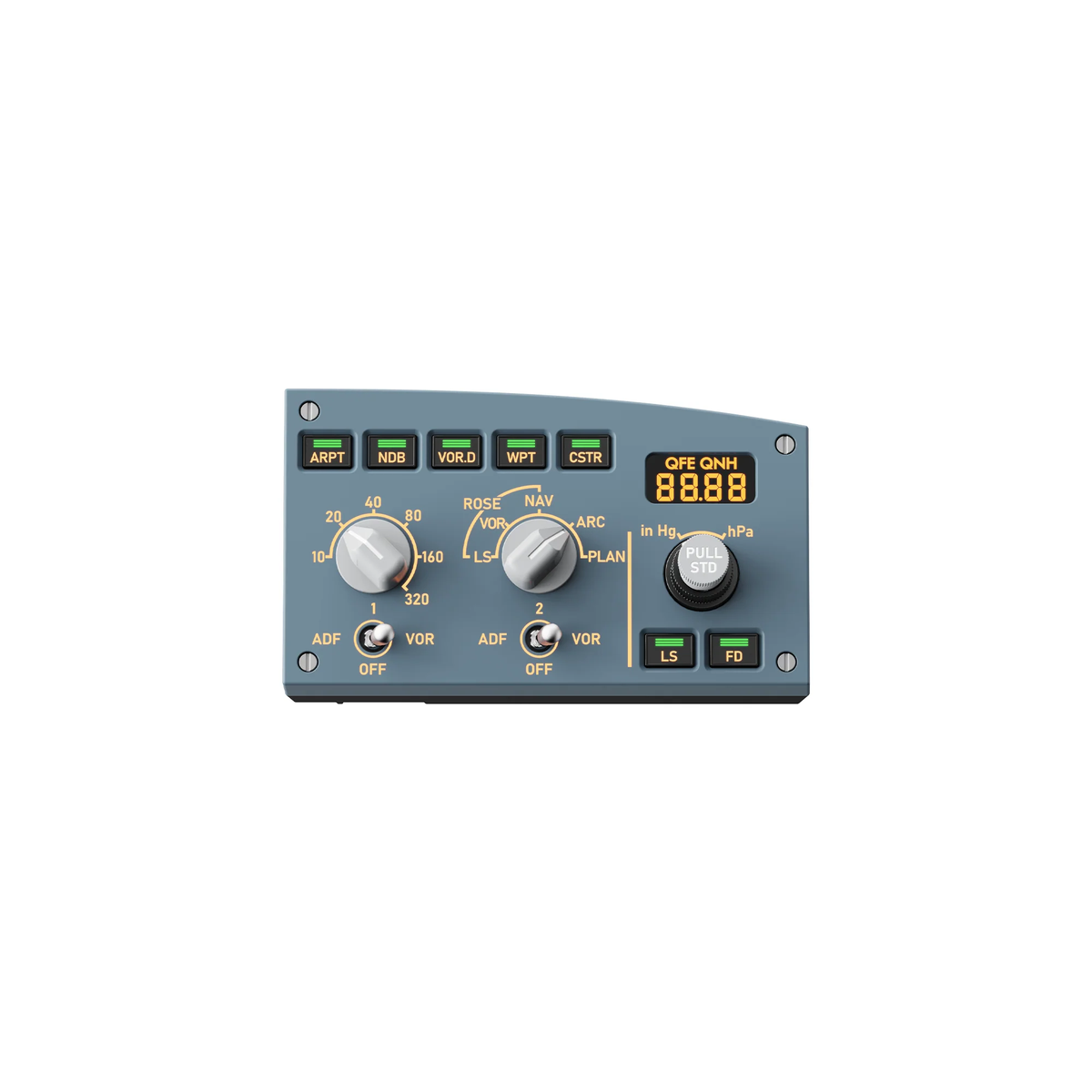 MOZA MA3F Electronic Flight Control Module - Right - vooraanzicht