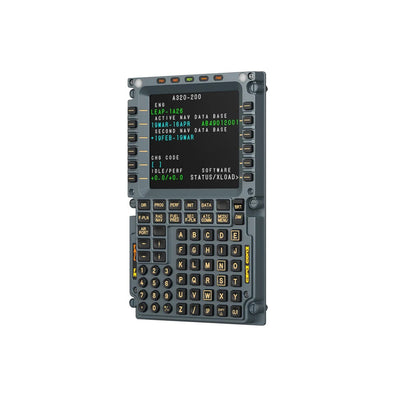 MOZA MA3F Flight Computer Display - rechter vooraanzicht met 5,1 inch scherm en drukknoppen
