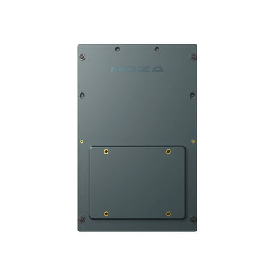 MOZA MB7F Flight Computer Display - achteraanzicht met VESA 75x75 montage gaten
