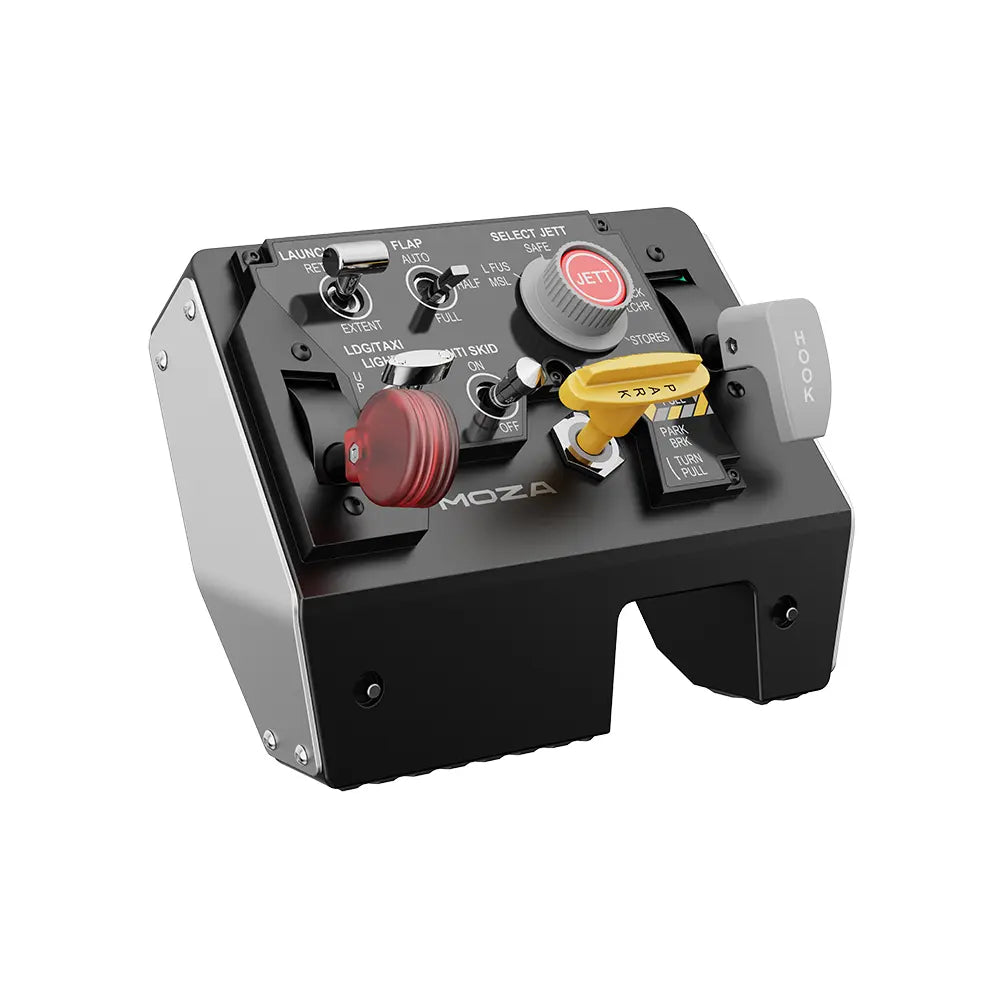MOZA MTLP Take-off Landing Panel - linker vooraanzicht