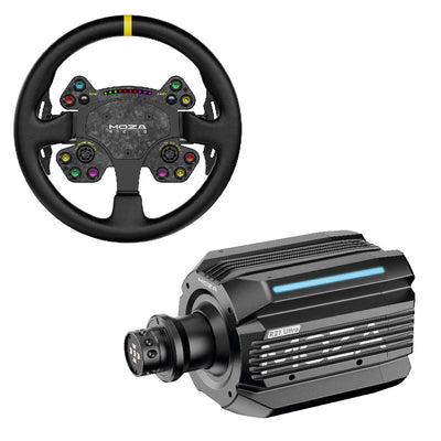MOZA R21 Ultra Direct Drive Wheel Base + RS V2 Steering Wheel - Bundel