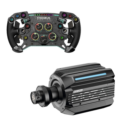 MOZA R25 Ultra Direct Drive Wheel Base + GS V2P Steering Wheel - Bundel