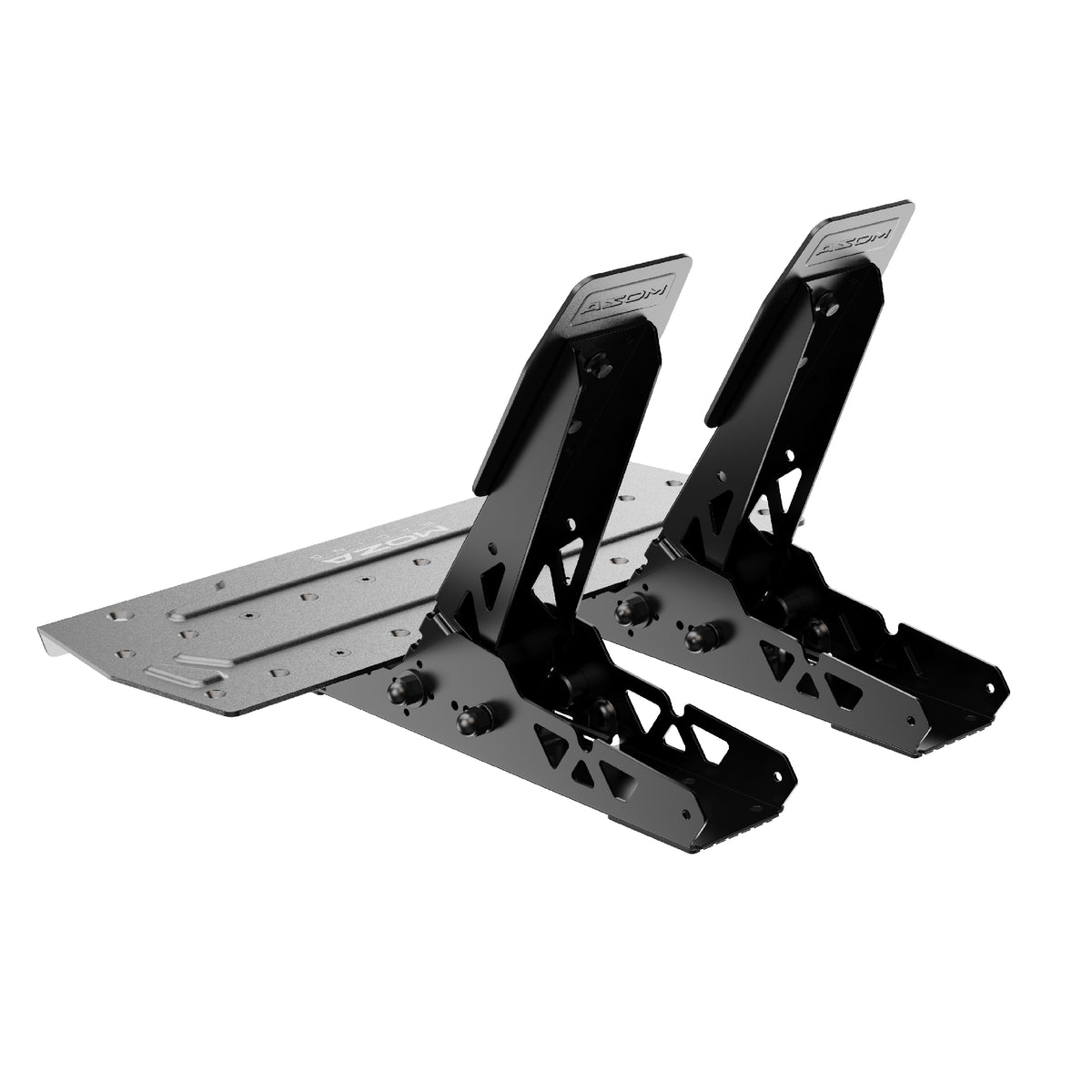 MOZA R3 Bundle (Xbox & PC) - SR-P Lite pedalen met gas- en rempedaal achterkant