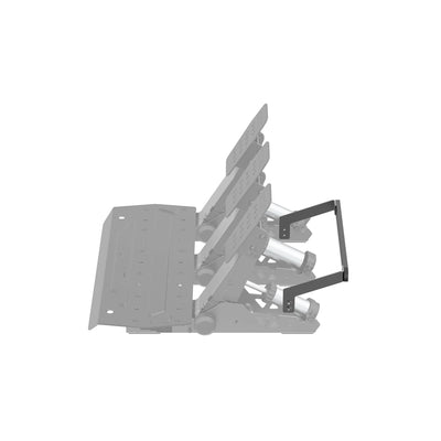 MOZA SRP2 Rear Support Bracket - preview zijkant gemonteerd op SRP2 pedalen