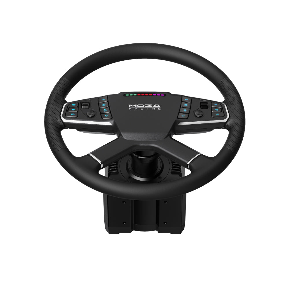 MOZA TSW Truck Wheel op MOZA direct drive wheel base