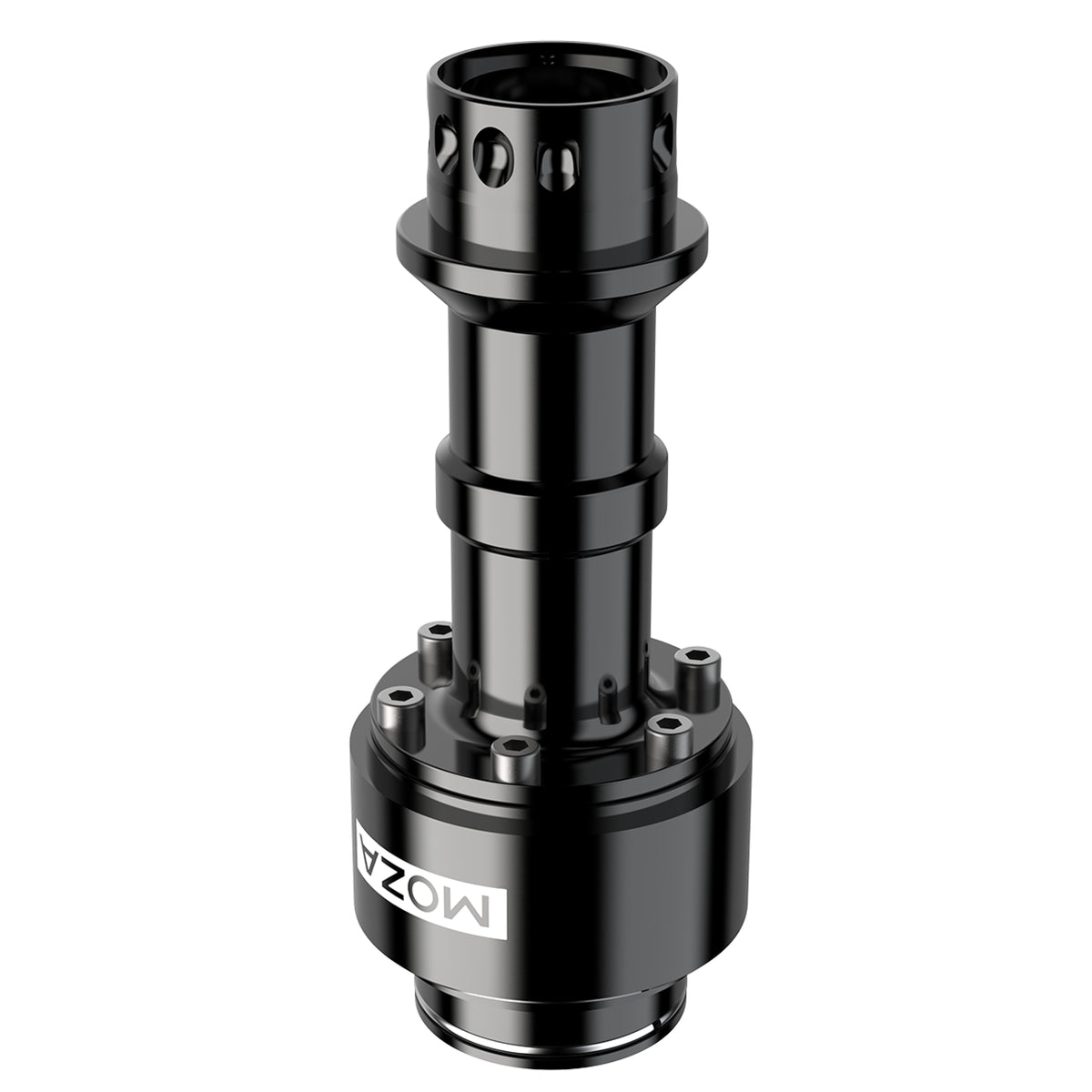 MOZA Wheel Base Extension Rod - schuin vooraanzicht