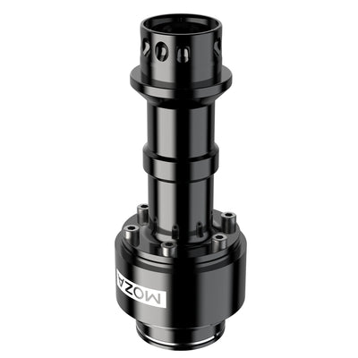 MOZA Wheel Base Extension Rod - schuin vooraanzicht