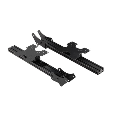 Next Level Racing Elite Free Standing Triple Monitor Add-on – Black Edition - overzicht