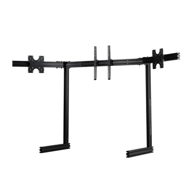 Next Level Racing Elite Free Standing Triple Monitor Stand – Black Edition - rechter vooraanzicht