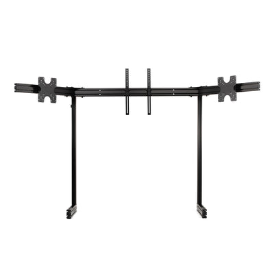 Next Level Racing Elite Free Standing Triple Monitor Stand – Black Edition - vooraanzicht