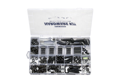 Next Level Racing Elite Hardware Kit - open doos met overzicht van inhoud
