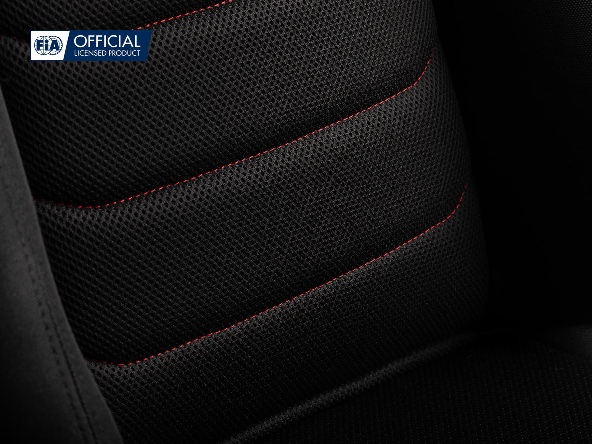 Next Level Racing ERS3 Sim Racing Seat - Fabric & Mesh Edition - closeup van de bekleding