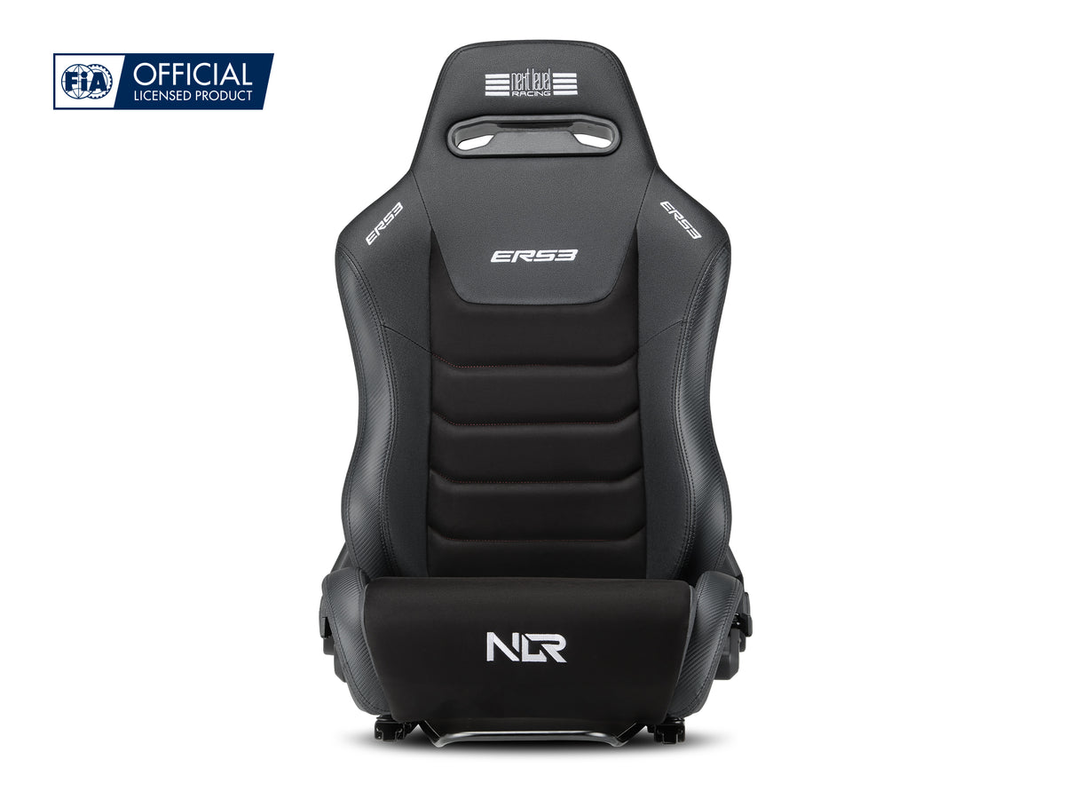 Next Level Racing ERS3 Sim Racing Seat - PU Leather & Suede Edition - vooraanzicht