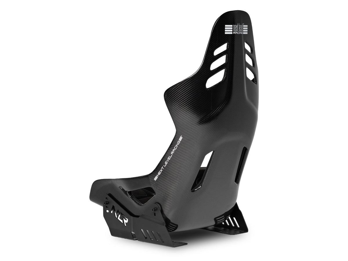 Next Level Racing ES3 Elite Sim Racing Seat - Carbon Fiber Edition - linker achteraanzicht