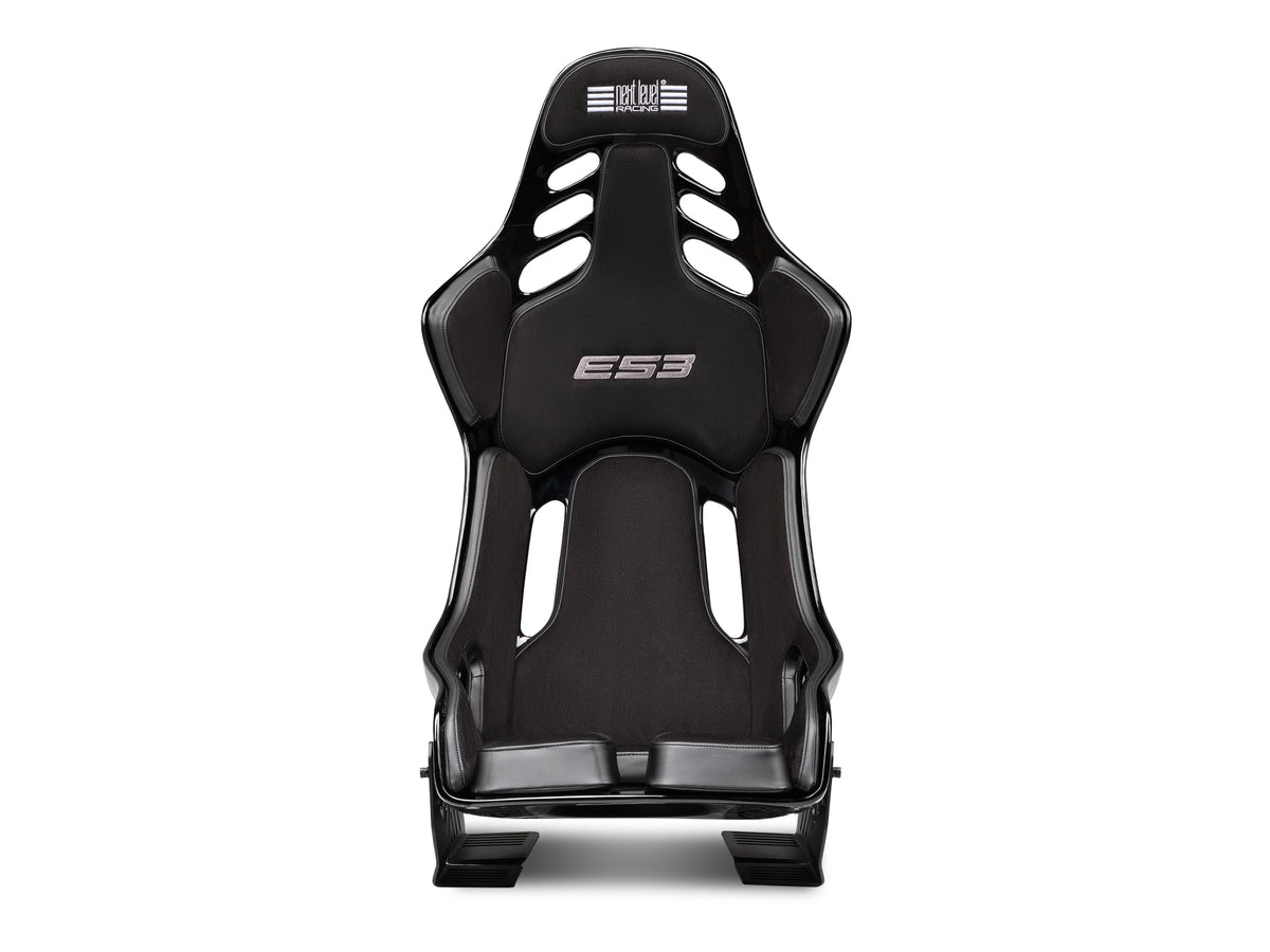 Next Level Racing ES3 Elite Sim Racing Seat – Fiberglass Edition - Black - vooraanzicht