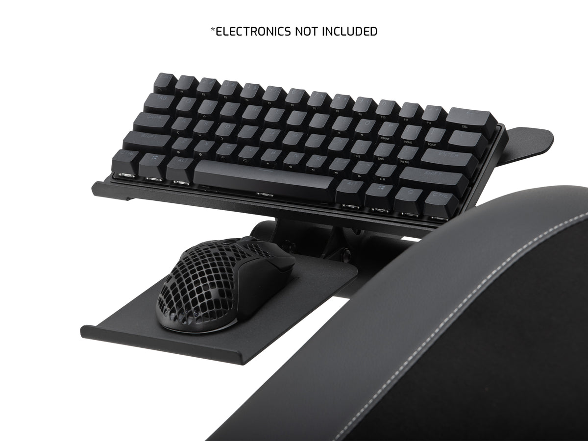 Next Level Racing F-GT Pro Direct Keyboard and Mouse Tray - preview met toetsenbord en muis