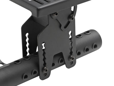 Next Level Racing F-GT Pro Shifter and Handbrake Arm Add-on - close-up van verstelling voor hoogte en hoek