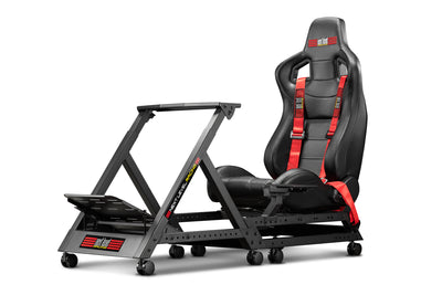 Next Level Racing GT Track Cockpit - linker vooraanzicht cockpit zonder elektronica