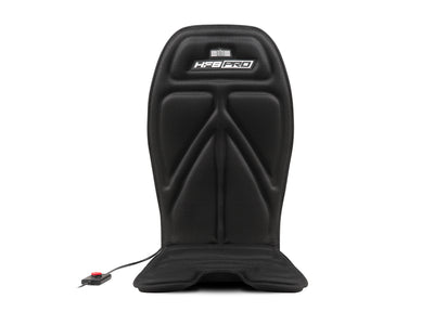 Next Level Racing HF8 Pro Haptic Feedback Pad - vooraanzicht in stoel positie