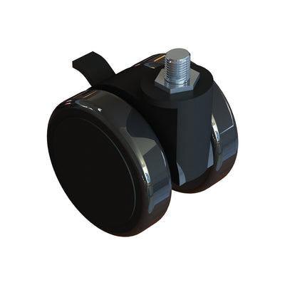 Next Level Racing Lockable Castor Wheels - bovenaanzicht