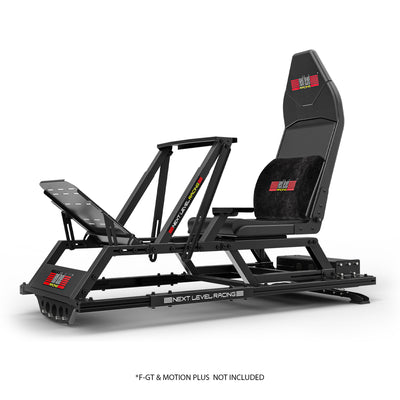 Next Level Racing Motion Adaptor Frame - preview gemonteerd op een F-GT Cockpit
