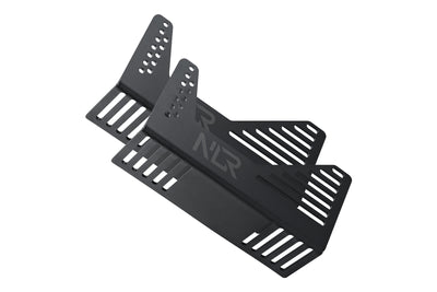 Next Level Racing Universal Seat Brackets - onderaanzicht van twee stoelbeugels